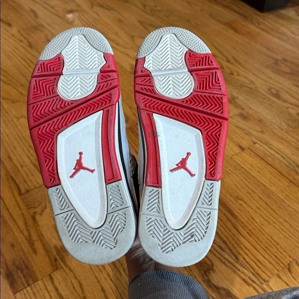 Size 5.5 - Nike Air Jordan 4 Retro OG GS Fire Red 2020 Men's Shoes